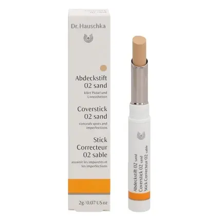 Concealer, Dr. Hauschka, Cover Stick 02 Sand, bej Doar azi