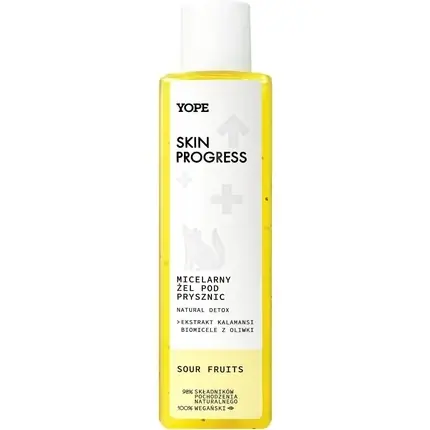 Super ofertă Gel de Duș Yope Micelar Detox Natural Fructe Acrișoare 200ml