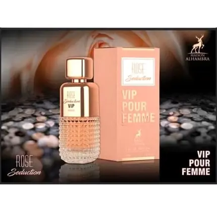 Parfum, Maison Alhambra, Rose Seduction, auriu-roz Mai ieftin