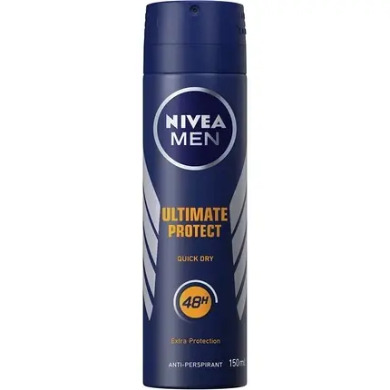 Deodorant spray, Nivea Men, Ultimate Protect, 150 ml, albastru Vezi acum