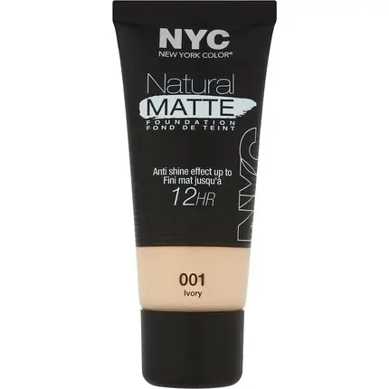 Fond de ten, Nyc, Natural Matte 001, culoare fildeș Discount