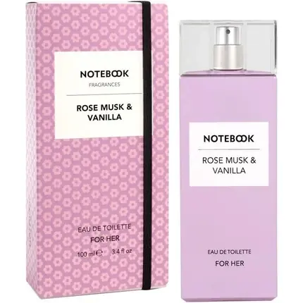 Ofertă exclusivă Eau de Toilette Selectiva Spa Notebook Rose Musk & Vanilla, 100 ml, violet