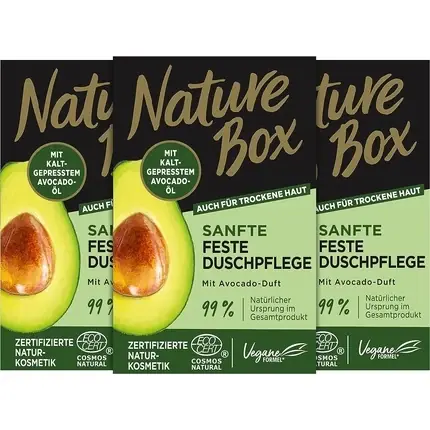 Retur ușor Săpun solid, Nature Box, Avocado, 100g