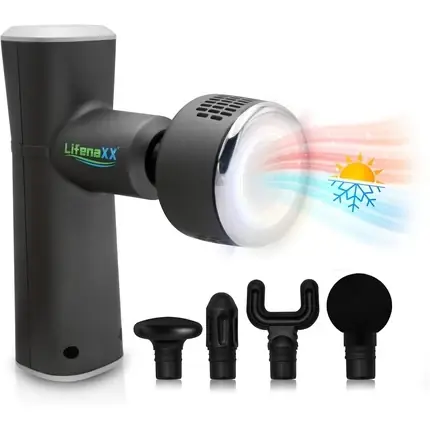 Lichidare de stoc Aparat masaj, Lifenaxx LX-041, negru, compact