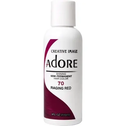 Vopsea păr, Adore, semi-permanentă, roșu intens 118ml Plată sigură