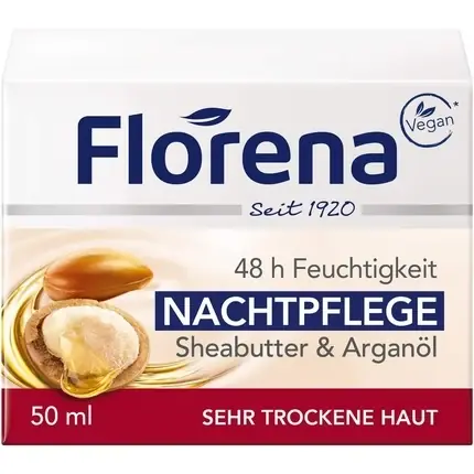 Cremă de noapte, Florena, unt de shea, 50 ml Cumpără acum