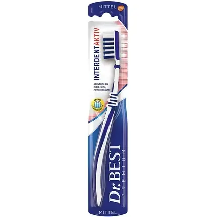 Nu rata Periuță dinți, Dr. Best, Interdent Aktiv, albastru