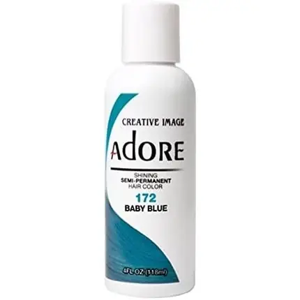 Retur ușor Vopsea păr, Adore, 172 Baby Blue, 118 ml