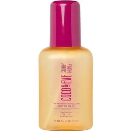 Ulei corp Coco & Eve, SPF30, 150ml, roz-galben Ultima șansă