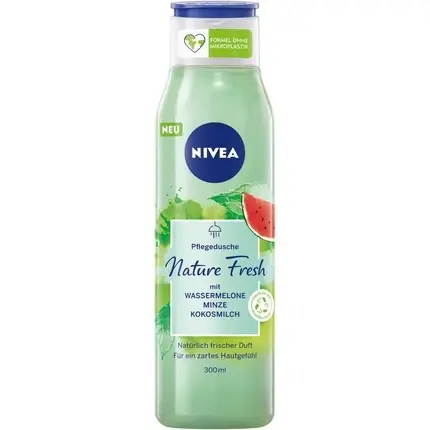 Popular Gel de duș, Nivea, Fresh Blends, pepene verde, 300ml