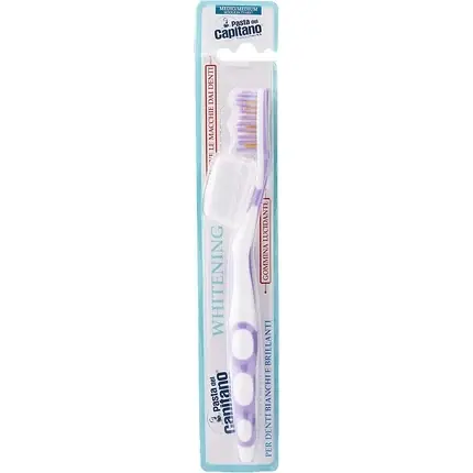 Preț promoțional Periuță dinți, Pasta Del Capitano, Whitening, alb-violet