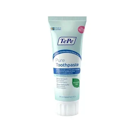 Pastă de dinți, TePe, Pure, mentă, 75ml Nu rata
