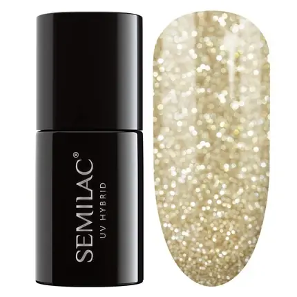 Lac de Unghii, Semilac, Platinum Light Gold, 7ml Mai ieftin