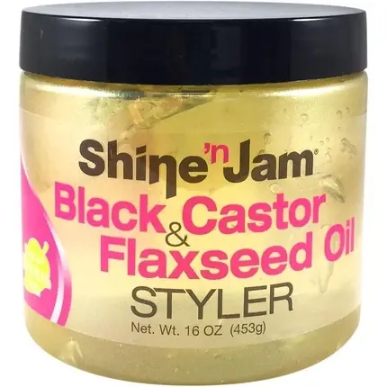 Gel Ampro Shine ‘n Jam Styler, ulei ricin si in, 453g Discount