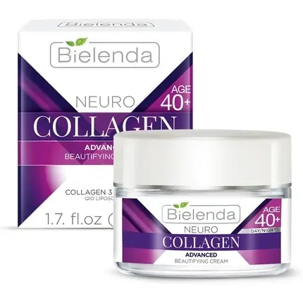 Cumpărături sigure Cremă față, Bielenda, Neuro Collagen, pentru riduri fixe