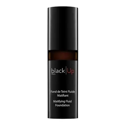 Fond de ten, Black Up, fluid matifiant, negru Reducere de preț