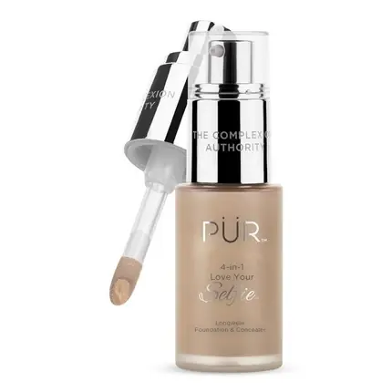 Fond de ten, Purcosmetics, 4-In-1 Love Your Selfie, bej Disponibil imediat