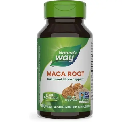 Supliment, Natures Way, Maca, capsule vegane, 100 bucati Cumpără online