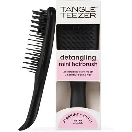 Vezi acum Perie de păr, Tangle Teezer, Mini Ultimate Detangler, negru
