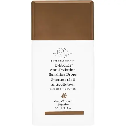 Reducere de preț Ser Glow, Drunk Elephant, D-Bronzi, 30 ml, maro