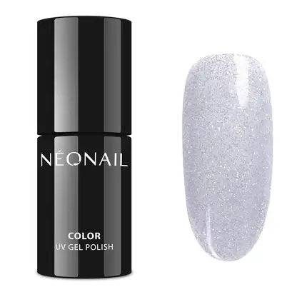 Preț promoțional Lac de unghii, Néonail, UV Gel, argintiu sclipitor