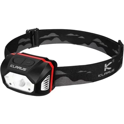 Chilipir Lanternă Frontală Klarus HM1 LED, negru, 440 lumeni