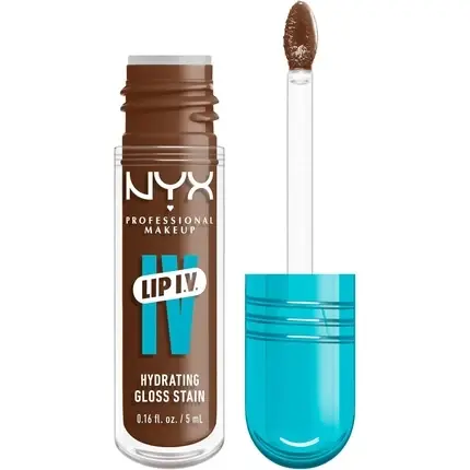 Gloss de buze, NYX, Lip IV, maro Retur gratuit
