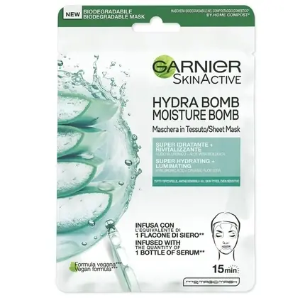 Discount Masca facială Garnier Skin Active, aloe și acid hialuronic