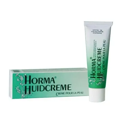 Crema facială Hormeta Horma Huidcreme, ambalaj carton și tub, culoare verde, capacitate 74g Retur ușor