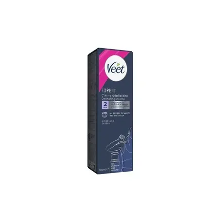 Livrare rapidă Cremă Îndepărtare Păr Veet Expert pentru Axile, 150g, Ambalaj Albastru