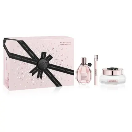 Viktor & Rolf Flowerbomb, Set cadou parfum 100ml + 200ml + 10ml, Culoare roz Cumpără acum