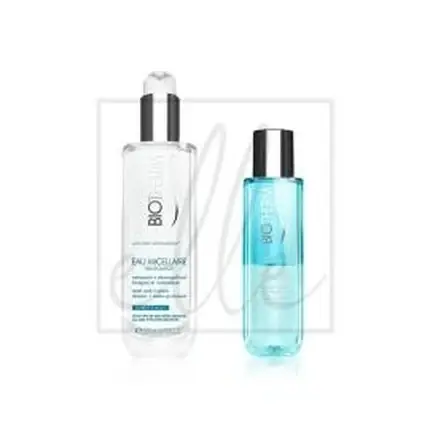 Retur gratuit Biotherm Express Makeup Remover Ritual Kit, Set demachiere, 360g, Culoare albastru transparent