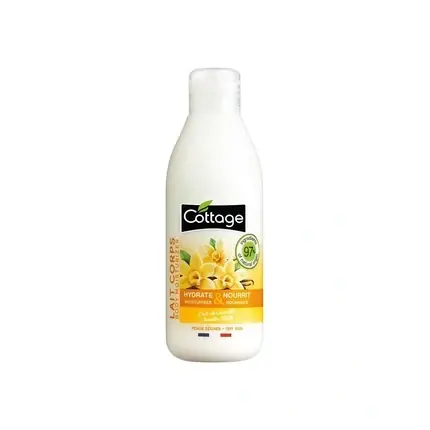 Disponibil imediat Lapte de Corp Cottage, Hidratează și Hrănește, Vanilie, 200ml