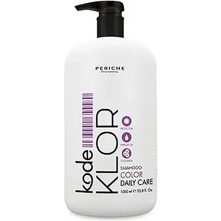 Comandă acum Șampon Periche Kode Klor Color Daily Care, Alb/Negru, 1000 ml