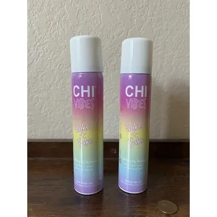 Expediere rapidă CHI Vibes Wake Fake Dry Shampoo, 26 oz, gradient violet-galben