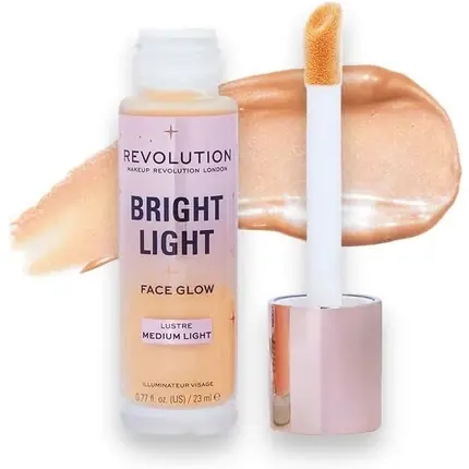 Cel mai vândut Iluminator Makeup Revolution Bright Light Lustre Medium
