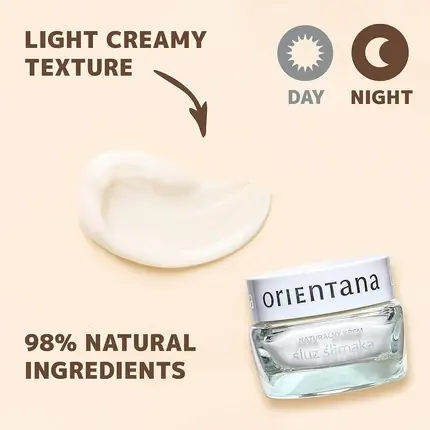 Reduceri Crema de față Orientana, antirid, naturală