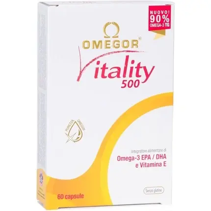 Supliment alimentar, Omegor, Vitality 500, 60 capsule Promoție