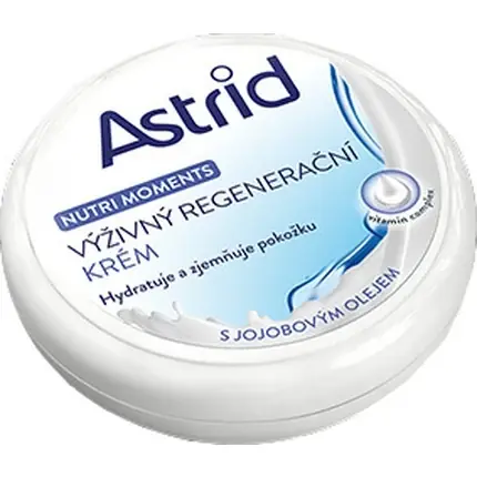 Cremă facială Astrid Nutri Moments, alb, 95g Plată securizată