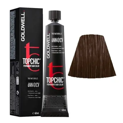 Vopsea de păr Goldwell Topchic The Naturals 6NN@CV, 60ml Preț promoțional