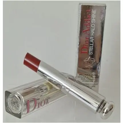 Super ofertă Ruj Dior Addict Stellar Halo Shine, 740 Happy Star, metalic, roșu