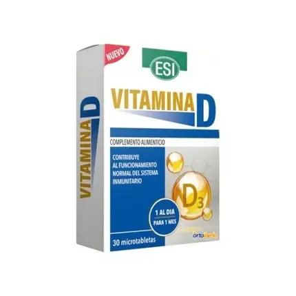 Esi Vitamin D, Vitamina D3, Microtabletă, 30 buc Ofertă specială