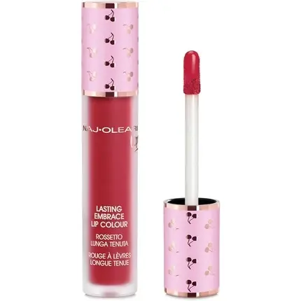 Retur gratuit Ruj lichid Naj Oleari Lasting Embrace, Culoare Red Ruby