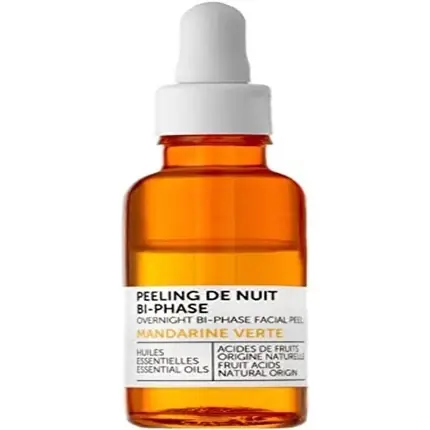 Cumpără acum Ser Facial, Decléor, Peeling de Noapte Bi-Phaze Mandarină Verde, 15ml