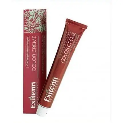 Ieftin Tubă vopsea păr Exitenn Color Creme 60ml, Negru