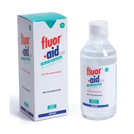 Fluor Aid Fluor Aid 005 Daily Mouthwash, 500ml, Gust Mintă Frescă Nu rata