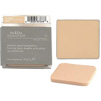 Fond de ten mineral dual Aveda Inner Light No.02 Aster, 7g, ambalaj carton Ofertă exclusivă