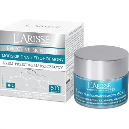 Crema Antirid L‘Arisse 60+, Marine DNA & Fitohormoni, 50ml Livrare expres