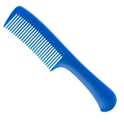 Pieptene Eurostil Medium din plastic albastru Ofertă specială