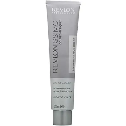 Colorare permanentă Revlonissimo Colorsmetique, Revlon Professional, Cremă Gel, cu Acid Hialuronic și Proteine de Soia, 60ml Discount